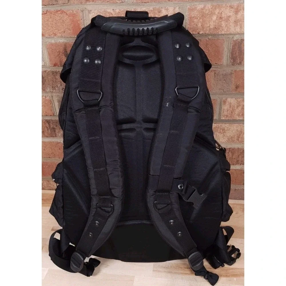 Oakley‎ Software Black Icon Backpack Rucksack Tactical Vintage Y2K Bag